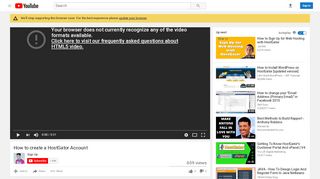 
                            5. How to create a HostGator Account - YouTube