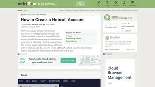 
                            9. How to Create a Hotmail Account: 13 Steps (with Pictures)