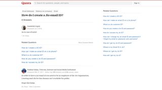 
                            6. How to create a Jio email ID - Quora