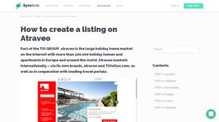 
                            8. How to create a listing on Atraveo - Syncbnb