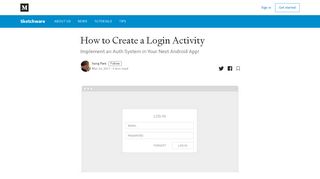 
                            5. How to Create a Login Activity – Sketchware – Medium