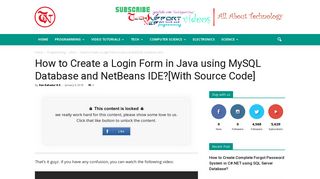 
                            5. How to Create a Login Form in Java using MySQL Database and ...