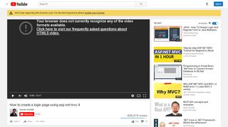 
                            6. How to create a login page using asp.net mvc 4 - YouTube