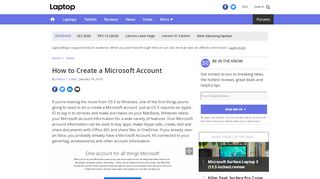 
                            13. How to Create a Microsoft Account - Laptop Mag
