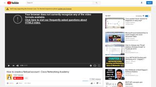 
                            8. How to create a Netcad account - Cisco Networking Academy - YouTube