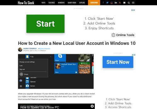 
                            12. How to Create a New Local User Account in Windows 10