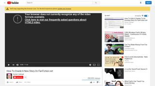 
                            8. How To Create A New Story On FanFiction.net - YouTube