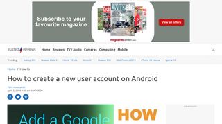 
                            8. How to create a new user account on Android | Trusted Reviews