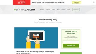 
                            1. How to Create a Photography Client Login with WordPress