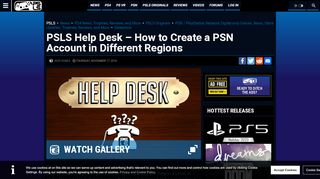 
                            10. How to Create a PSN Account Different Region - PlayStation LifeStyle