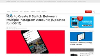 
                            10. How to Create a Second Instagram (UPDATED FOR iOS 12 ...