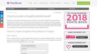 
                            7. How to create a Snapfish photo book? - PastBook