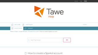 
                            10. How to create a Sparkol account : Tawe