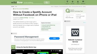 
                            8. How to Create a Spotify Account Without Facebook on iPhone or iPad