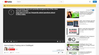 
                            6. How to Create a Tracking Link in ClickMagick - YouTube