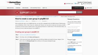 
                            4. How to create a user group in phpBB 3.0 | InMotion Hosting