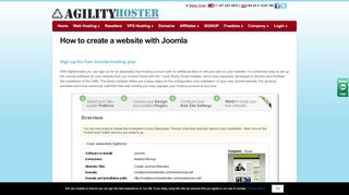 
                            12. How to create a website with Joomla - sign up for free Joomla hosting ...