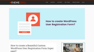 
                            12. How to create a WordPress User Registration Form Super Easy