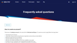 
                            9. How to create an account? - G2A PAY