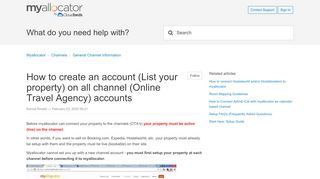 
                            8. How to create an account (List your property) on all channel (Online ...