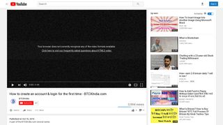 
                            6. How to create an account & login for the first time - BTCXIndia.com ...