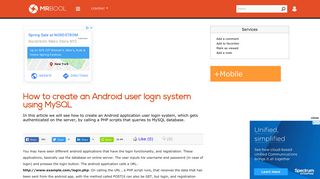 
                            13. How to create an Android user login system using MySQL - MrBool