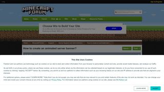 
                            9. How to create an animated server banner? - Server Support and ...