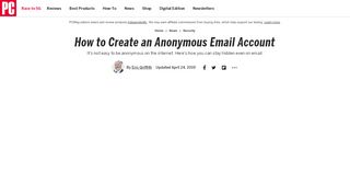 
                            13. How to Create an Anonymous Email Account | PCMag.com