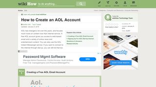 
                            6. How to Create an AOL Account (with Pictures) - wikiHow