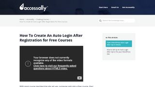 
                            12. How To Create An Auto Login After Registration