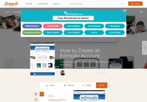 
                            7. How to Create an Edmodo Account - Snapguide