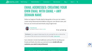 
                            13. How To Create An Email Address Using Your Own Domain ...