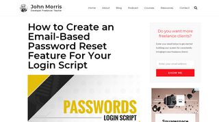 
                            10. How to Create an Email-Based Password Reset Feature For Your ...