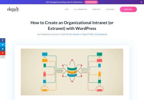 
                            8. How to Create an Organizational Intranet (or Extranet) with WordPress ...