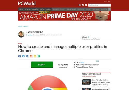 
                            2. How to create and manage multiple user profiles in Chrome | PCWorld