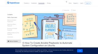 
                            8. How To Create Ansible Playbooks to Automate System Configuration ...