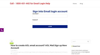 
                            11. How to create AOL email account? AOL Mail Sign up Problem