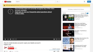 
                            13. How to create bd jobs accounts | open your bdjobs account - YouTube