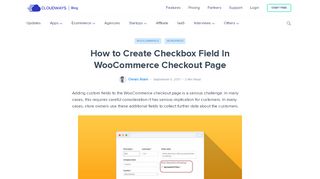 
                            8. How to Create Checkbox Field In WooCommerce Checkout Page