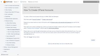 
                            5. How To Create CPanel Accounts - Midphase - Midphase ...