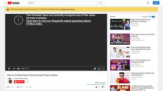 
                            5. How to Create Daraz Dost Account? Earn Online - YouTube