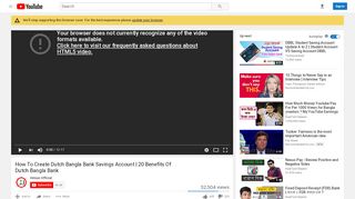 
                            13. How to Create Dutch Bangla Bank Savings Account | 20 ... - YouTube