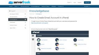 
                            10. How to Create Email Account in cPanel - ServerFreak ...