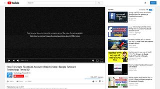
                            2. How to Create Facebook Account | Step by Step | Bangla ... - YouTube