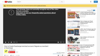 
                            6. How to Create Freecharge merchant account/ Register as merchant in ...