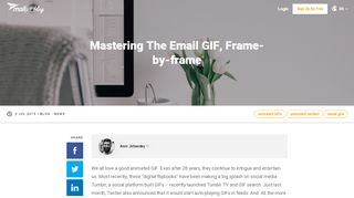 
                            3. How To Create GIFs And Insert Them Into Emails - Mailjet