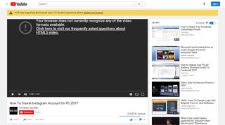 
                            7. How To Create Instagram Account On PC 2017 - YouTube