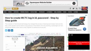 
                            13. How to create IRCTC log in id, password - Step by Step guide | Zee ...