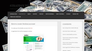 
                            10. How to create Neobux account – STRATEGY TO EARN MONEY ...