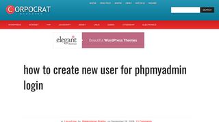 
                            5. how to create new user for phpmyadmin login – Corpocrat Magazine